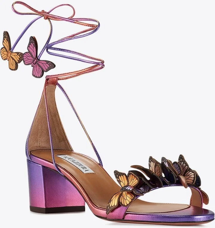 Papillon 50 Leather Sandals - Image 2