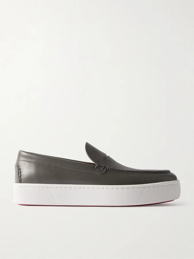 Paqueboat Full-Grain Leather Penny Loafers