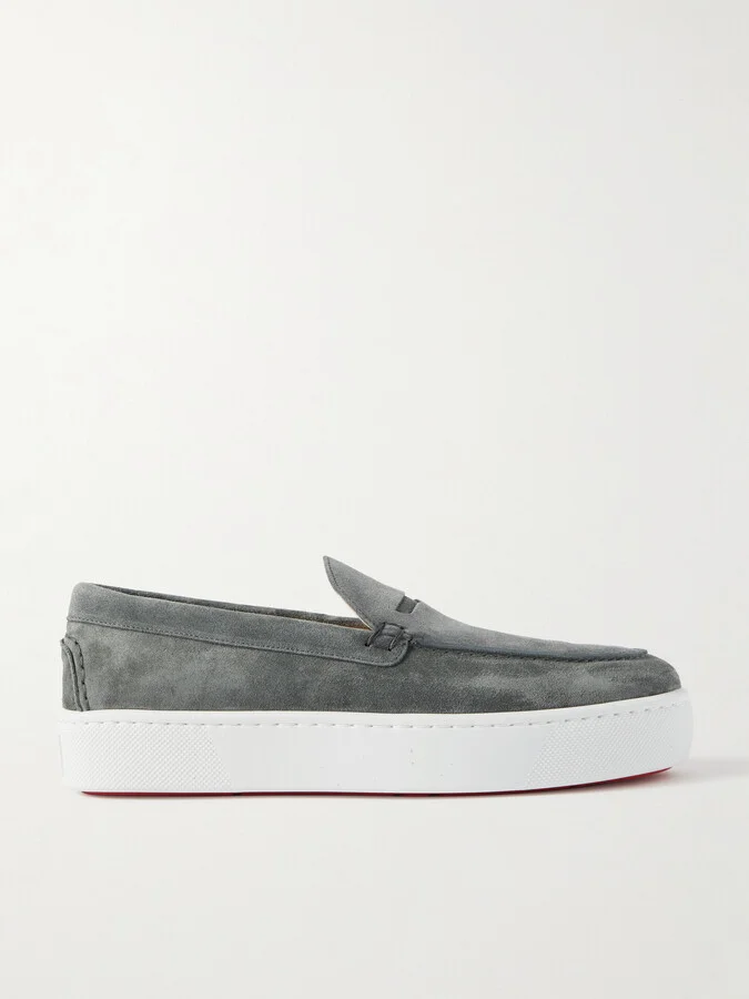 Paqueboat Suede Penny Loafers
