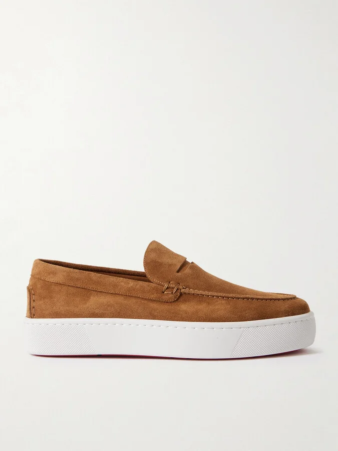 Paqueboat Suede Penny Loafers