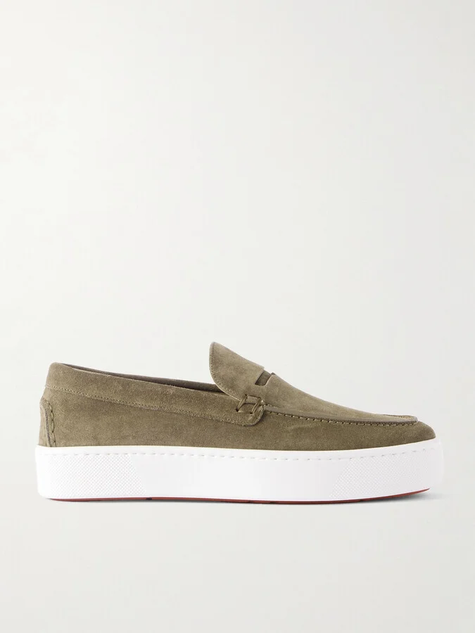 Paqueboat Suede Penny Loafers