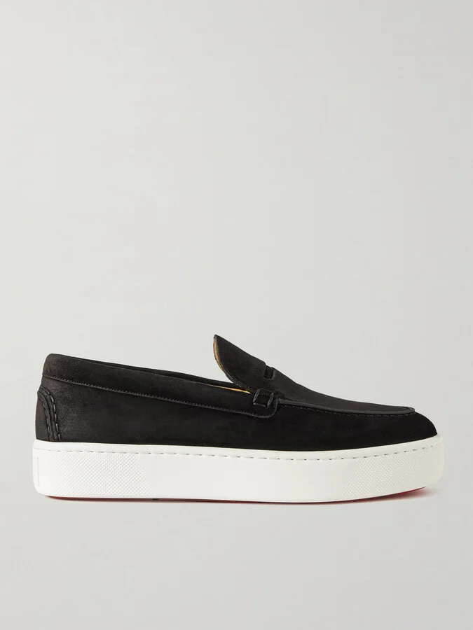 Paqueboat Suede Penny Loafers