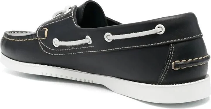 Paraboot Barth Bateux Leather Loafers Shoes - Image 3