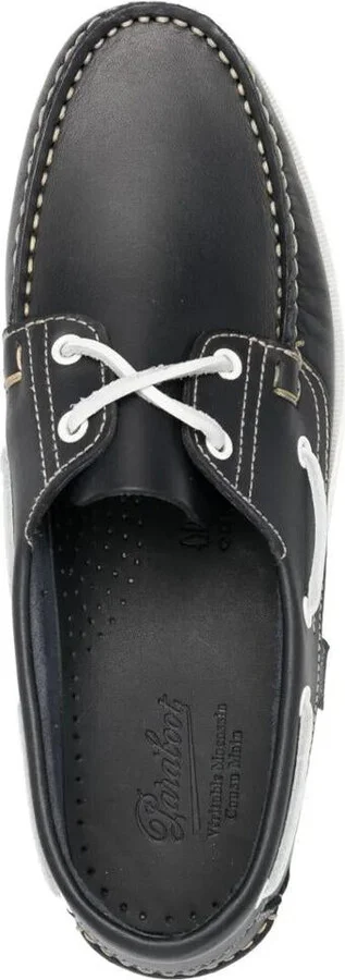 Paraboot Barth Bateux Leather Loafers Shoes - Image 4
