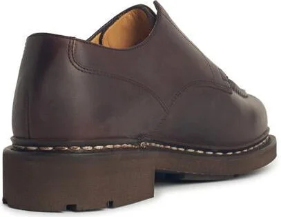Paraboot 'Chambord' Brown Leather Shoe - Image 3