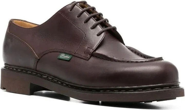 Paraboot Chambord Smooth Leather Derby Shoes - Image 2