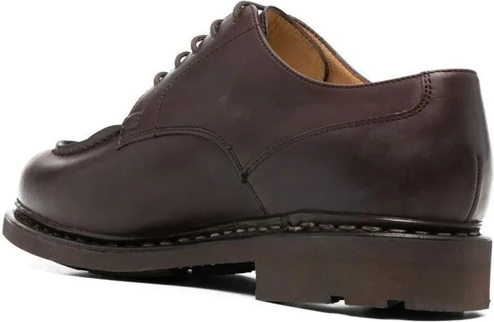 Paraboot Chambord Smooth Leather Derby Shoes - Image 3