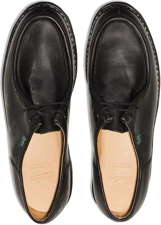 Paraboot Michael Smooth Leather Derbies Shoes - Image 4