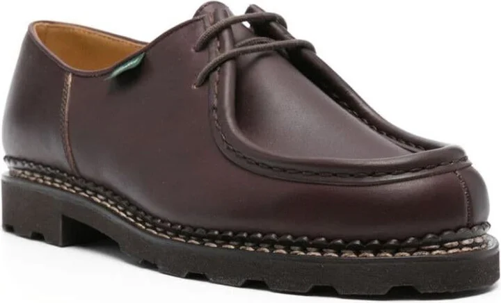 Paraboot Michael Smooth Leather Derby Shoes - Image 2