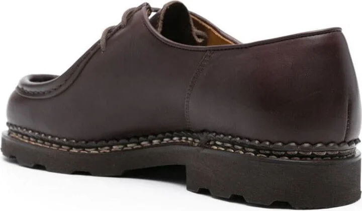 Paraboot Michael Smooth Leather Derby Shoes - Image 4