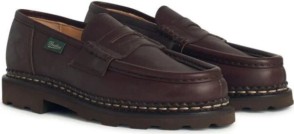 Paraboot 'Remis' Brown Leather Loafers - Image 2