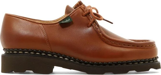 Paraboot Round Toe Lace-Up Shoes