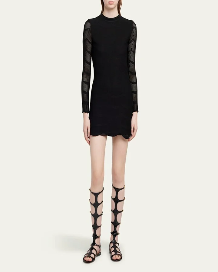 Paradis Knee-High Gladiator Sandals - Image 5