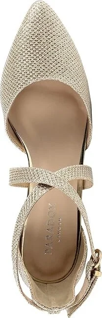 Paradox London Francis High Women's Heels Champagne : 11 M, Synthetic - Image 2