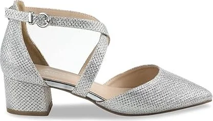 Paradox London Francis High Women's Heels Silver : 10 M, Synthetic - Image 6