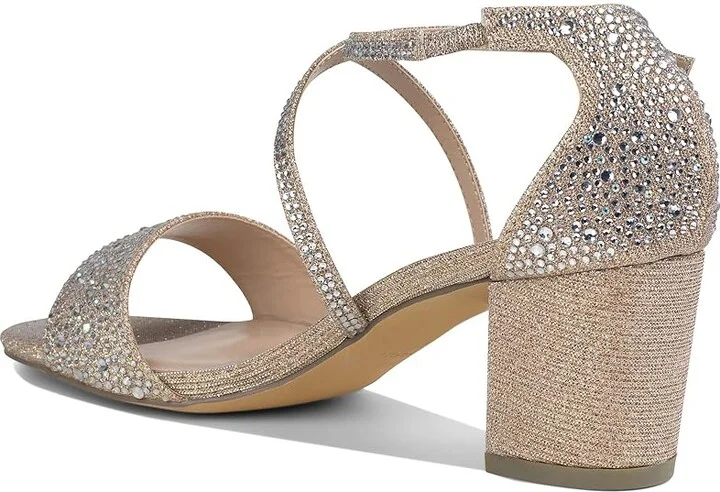 Paradox London Ines Women's Shoes Champagne : 6.5 M, Textile - Image 4