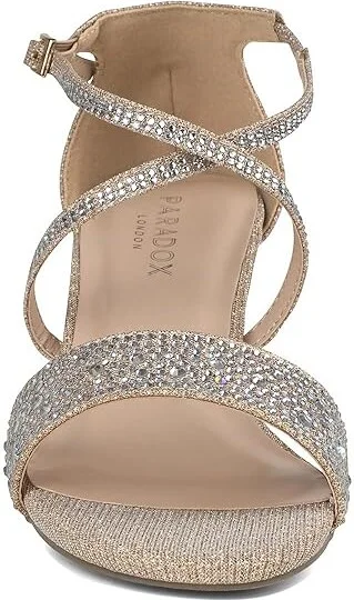 Paradox London Ines Women's Shoes Champagne : 6.5 M, Textile - Image 5