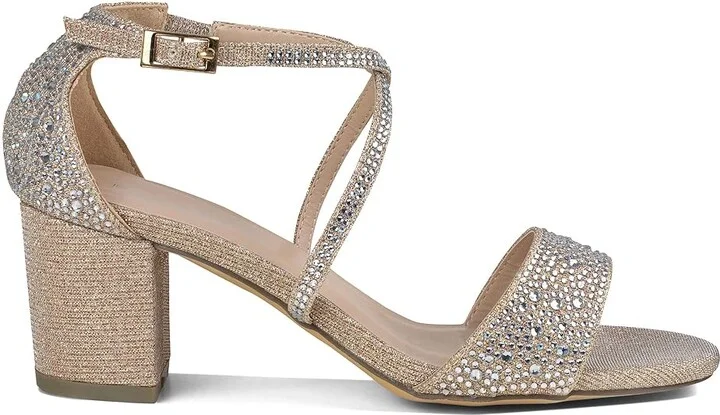 Paradox London Ines Women's Shoes Champagne : 6.5 M, Textile - Image 6