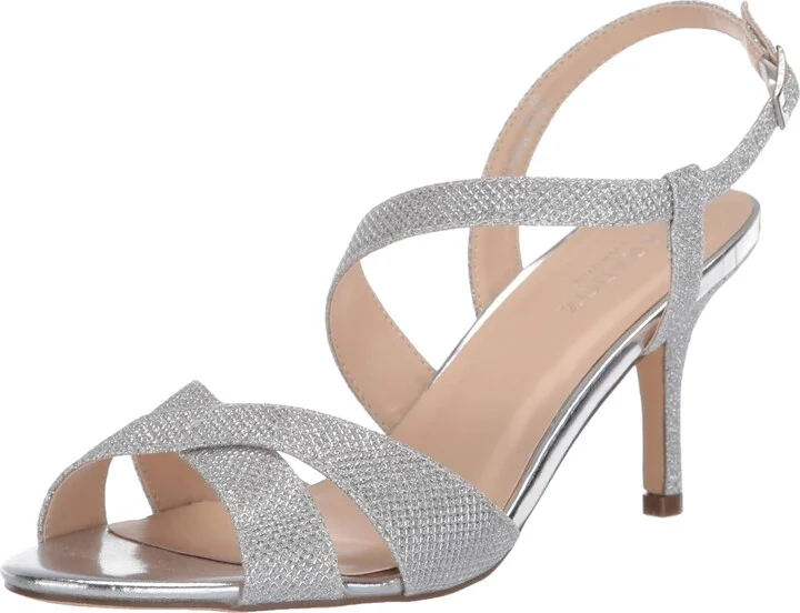 Paradox London Pink womens Hogan Heeled Sandal