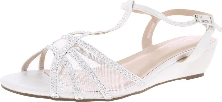 Paradox London Pink womens Jilly Wedge Sandal