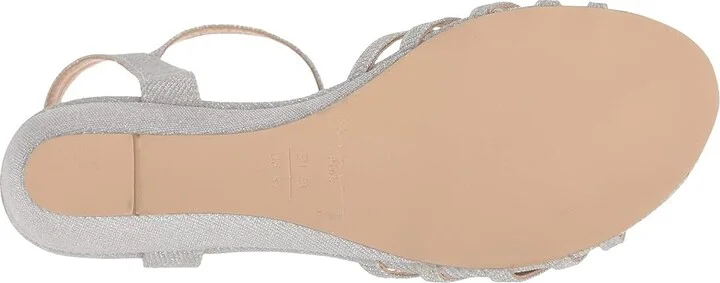 Paradox London Winslow Women's Shoes Silver : 8.5 W, Textile - Image 4
