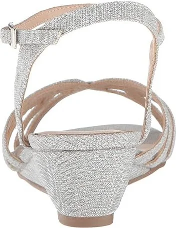 Paradox London Winslow Women's Shoes Silver : 8.5 W, Textile - Image 5