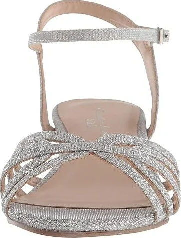 Paradox London Winslow Women's Shoes Silver : 8.5 W, Textile - Image 6