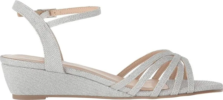 Paradox London Winslow Women's Shoes Silver : 8.5 W, Textile - Image 8