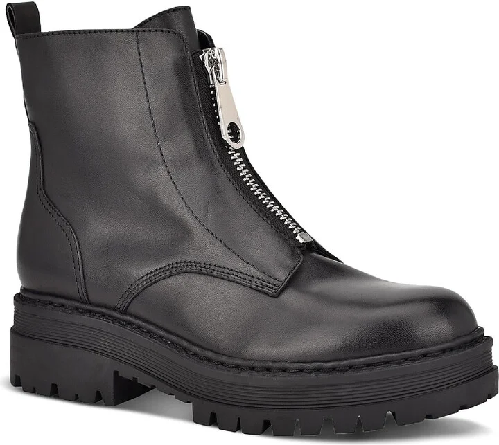 Paralee 2 Womens Leather Ankle Motorcycle Boots