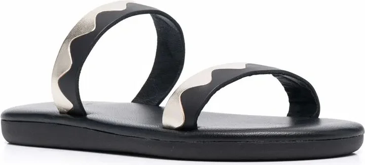Paralia zigzag-band leather sandals - Image 2
