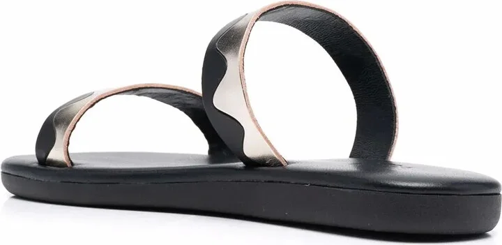 Paralia zigzag-band leather sandals - Image 3
