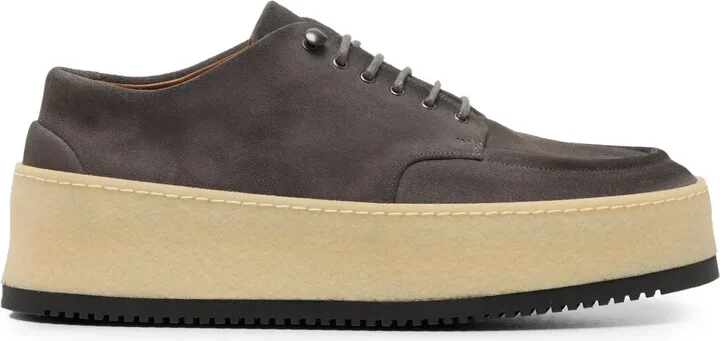 Parapana suede Derby shoes