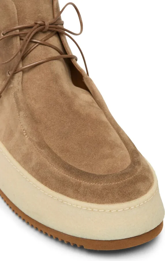 Parapana suede platform boots - Image 4