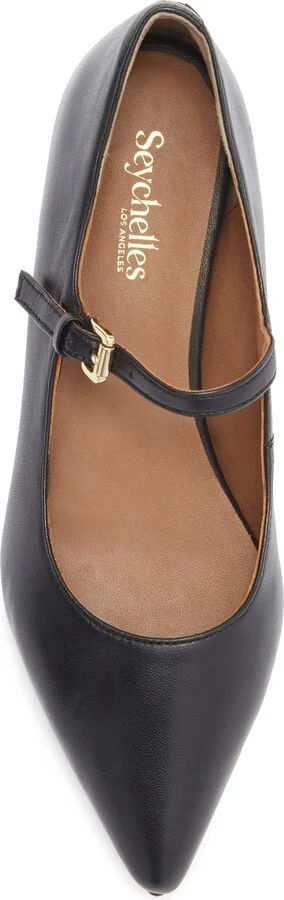 Pardon Me Pointed Toe Mary Jane Flat - Image 5