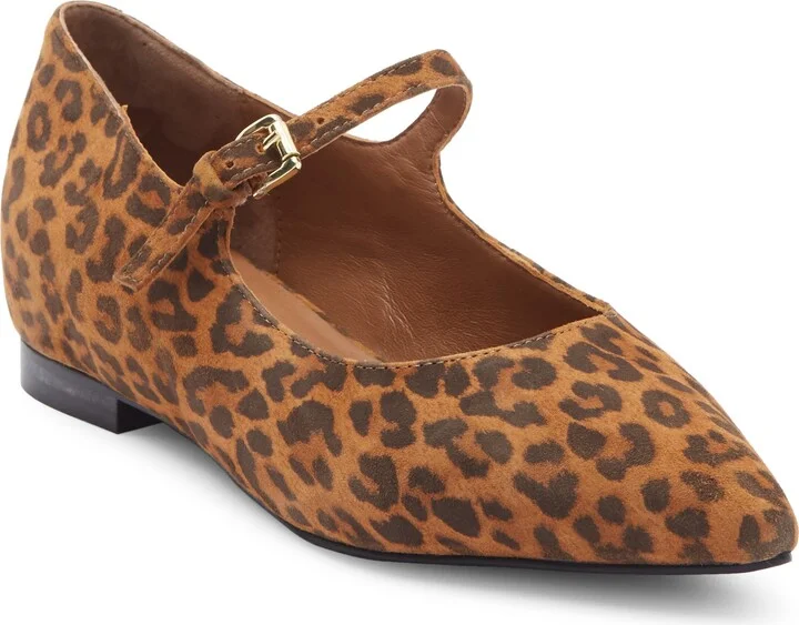 Pardon Me Pointed Toe Mary Jane Flat
