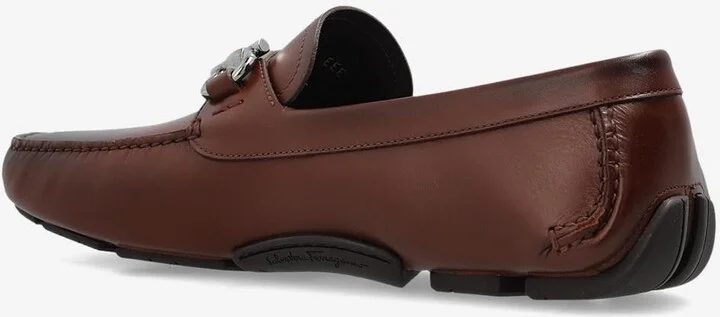 Parigi Double Gancini Leather Loafers - Image 2