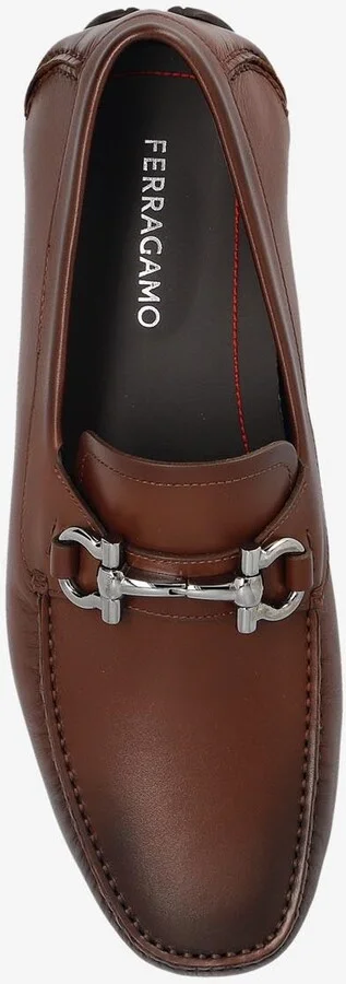 Parigi Double Gancini Leather Loafers - Image 3