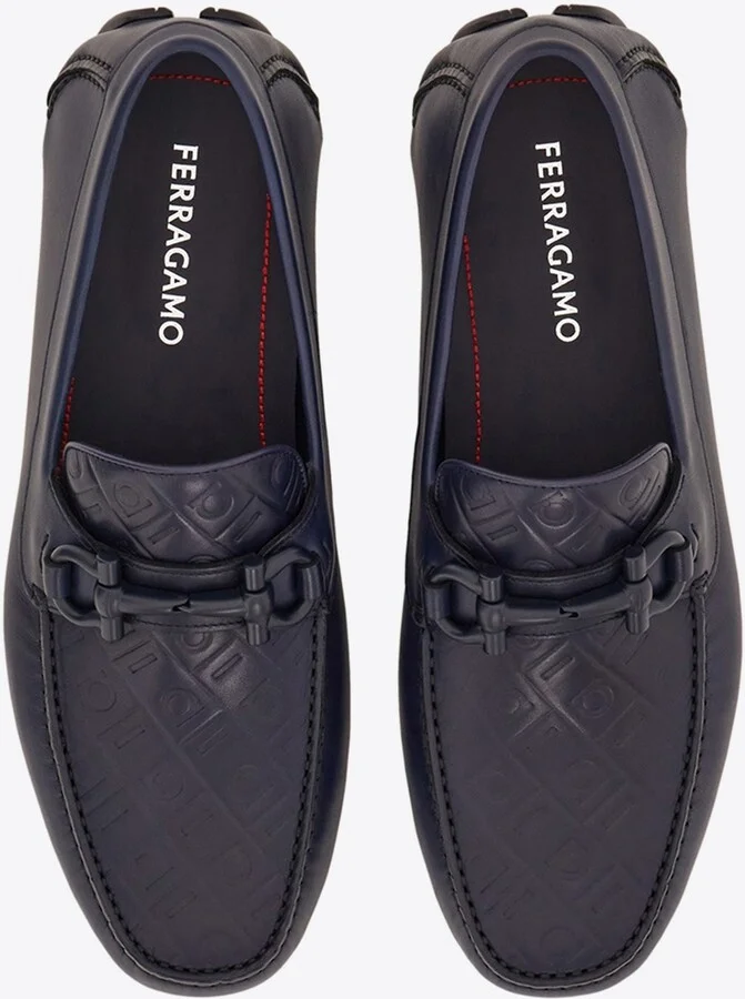 Parigi Gancini Leather Loafers - Image 2