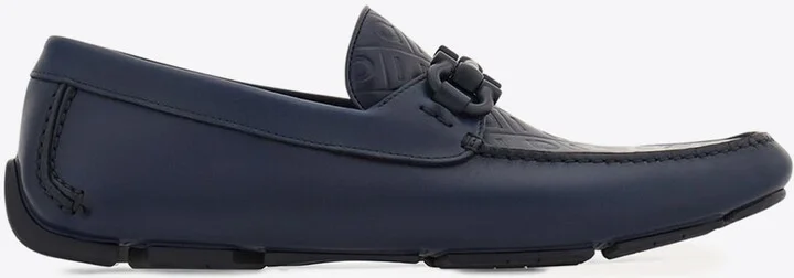 Parigi Gancini Leather Loafers