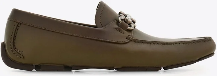 Parigi Gancini Leather Loafers