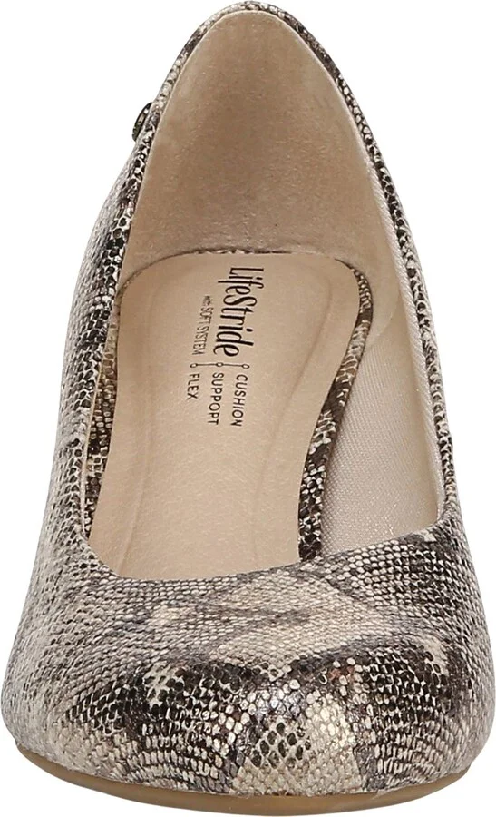 Parigi Snake Embossed Pump - Image 4