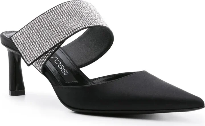 Paris 60mm satin mules - Image 2