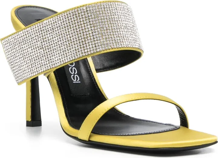 Paris 95mm satin sandals - Image 2