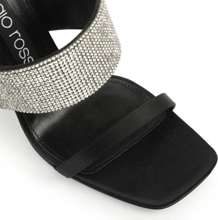 Paris 95mm silk mules - Image 5
