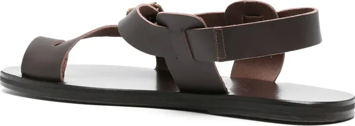 Paris flat leather sandals - Image 3