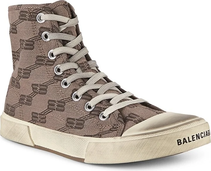 Paris High-Top BB Monogram Sneakers - Image 2