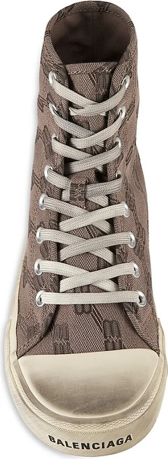 Paris High-Top BB Monogram Sneakers - Image 5