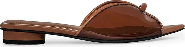 Paris Jelly Pointed Toe Slide Sandal - Image 2