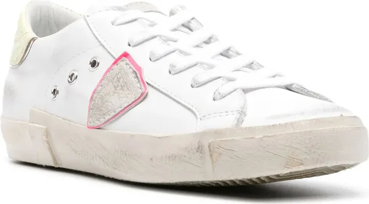 Paris lace-up leather sneakers - Image 2