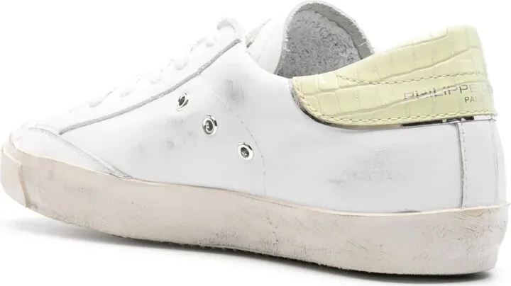 Paris lace-up leather sneakers - Image 3